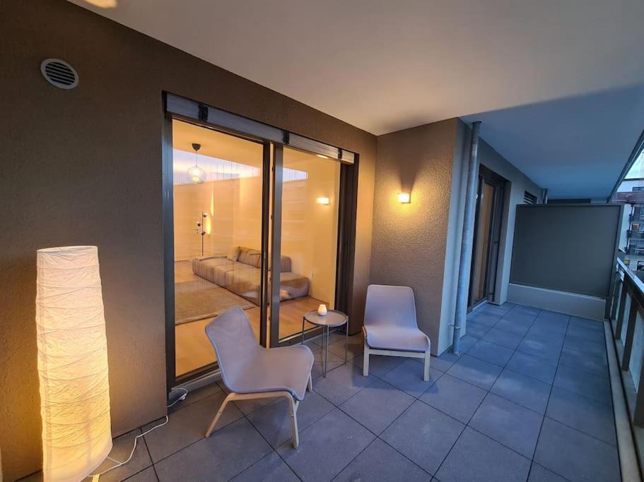 Neu, Zentral, Schoen, Bergblick, Suedterrasse Freilassing Buitenkant foto